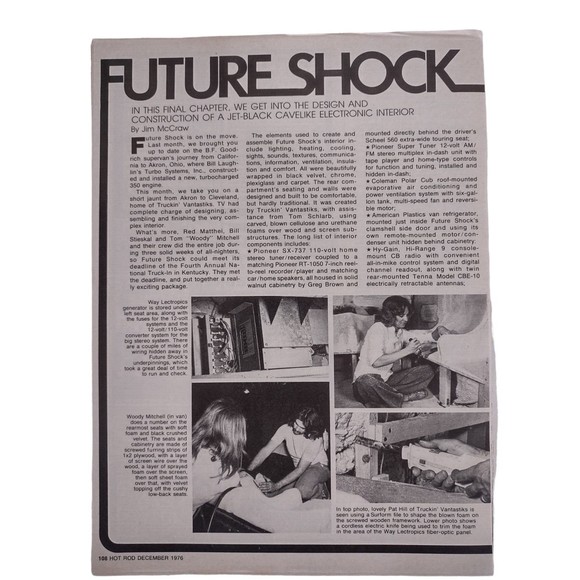 Hot Rod Magazine 1976 Loose Leaf Pages 49-52 & 103-108 - Picture 6 of 6